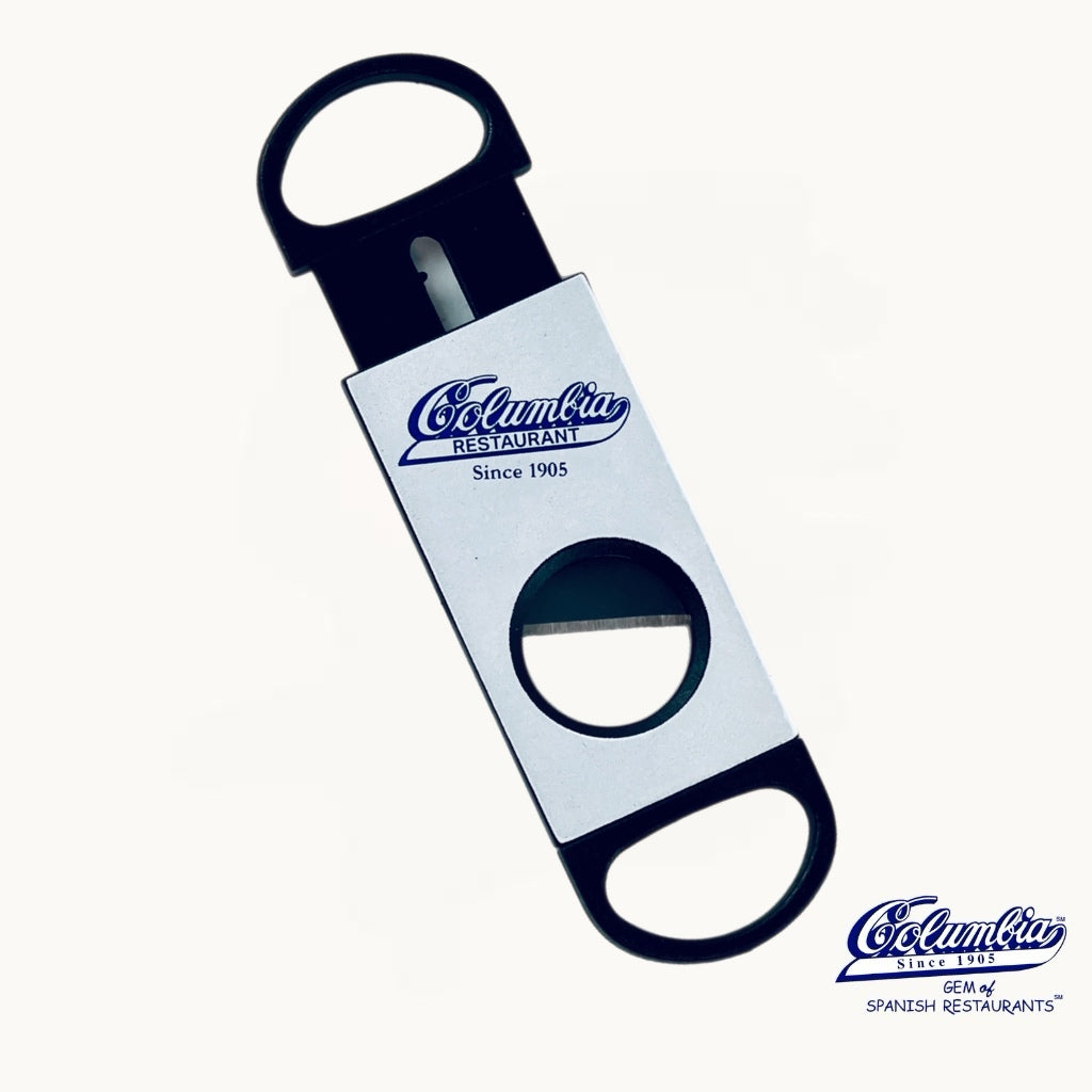 Cigar Cutter with Columbia Restaurant branding on a white background