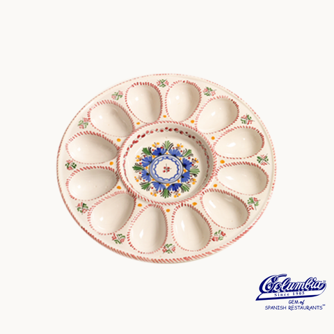 Deviled Egg Ceramic Serving Tray
