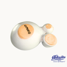 White pepper grinder with 'Estrella' branding on a white background